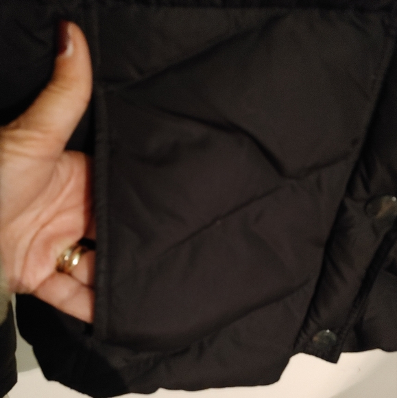 J Crew Down Puffer Jacket Sz.M Black - Picture 3 of 8